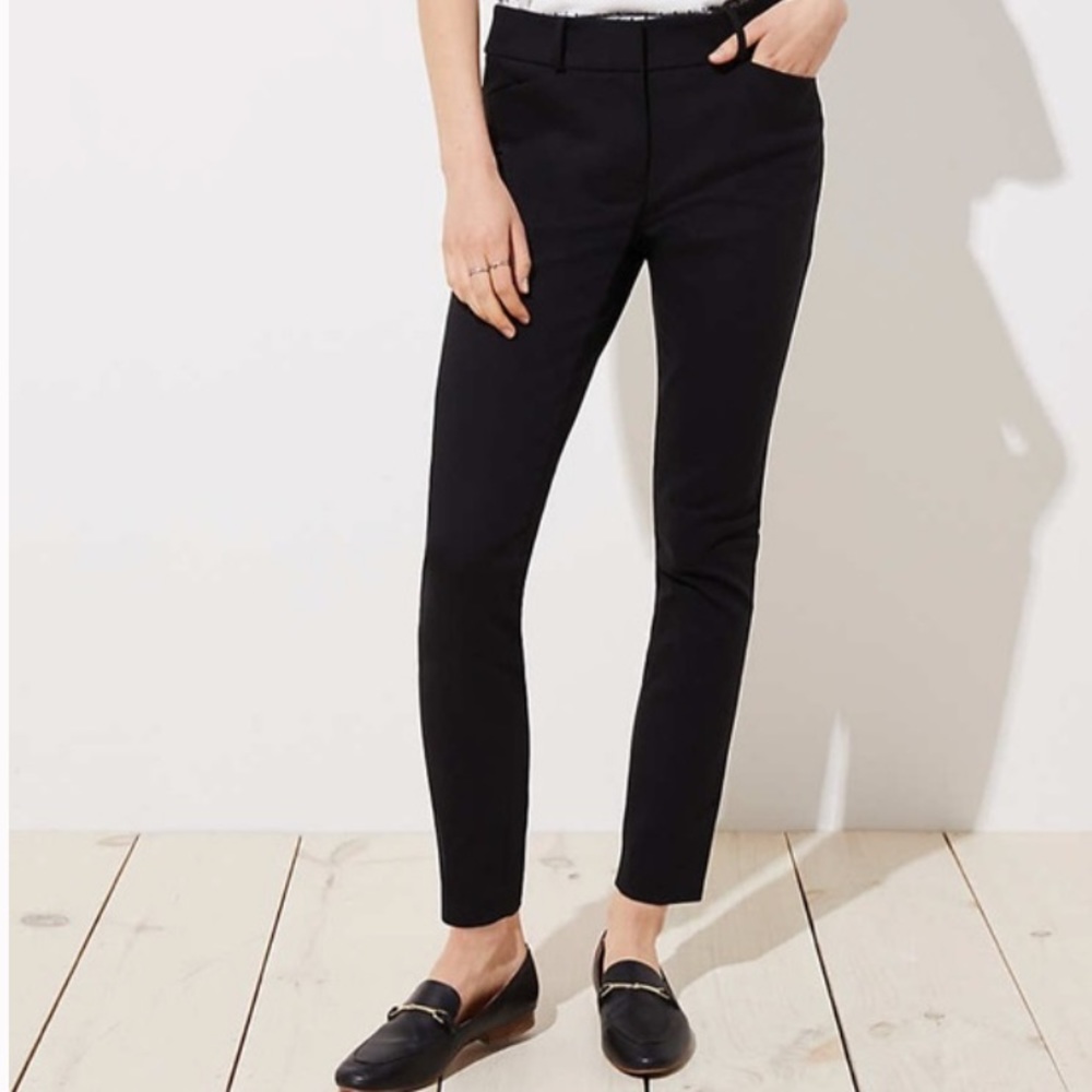 LOFT Marisa Black dress pants